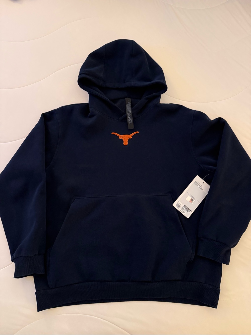 Lululemon Texas Longhorns Steady State Pullover Hoodie - Navy